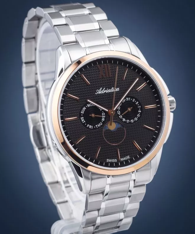 Годинник Чоловічий Adriatica Multifunction A8283.R166QF