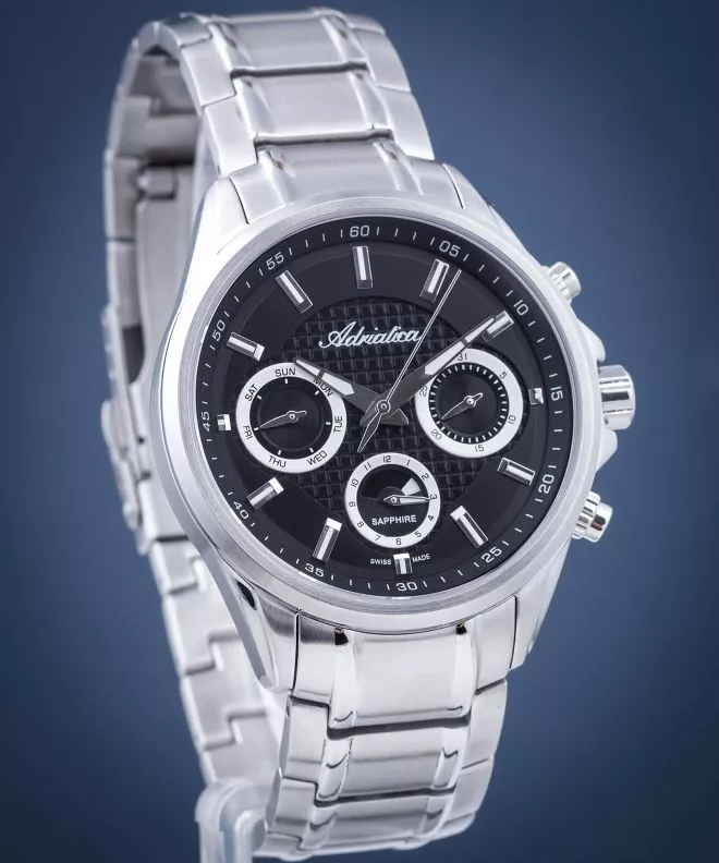 Годинник Чоловічий Adriatica Multifunction A8321.5114QF