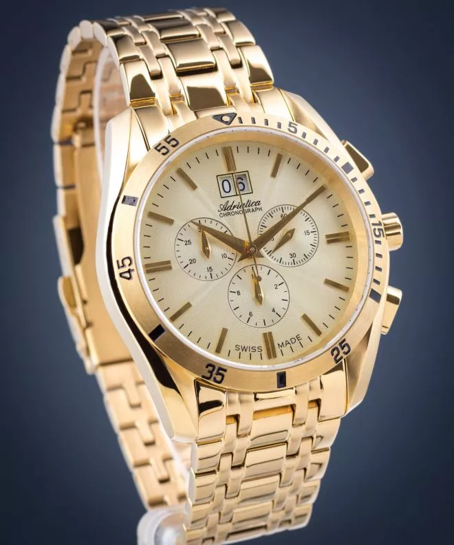 Годинник Чоловічий Adriatica Chronograph A8202.1111CH