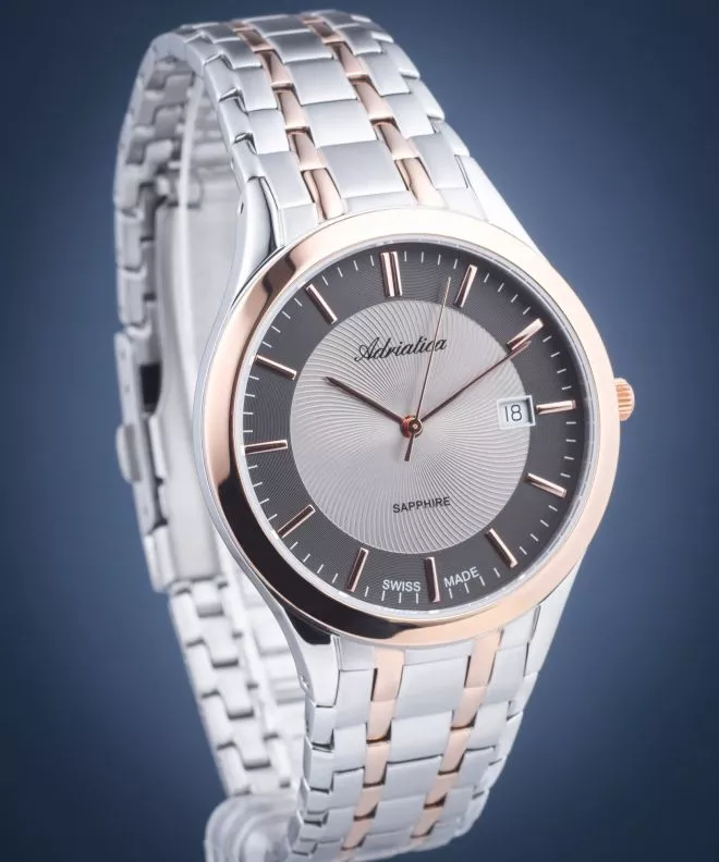 Годинник Чоловічий Adriatica Sapphire A1236.R117Q