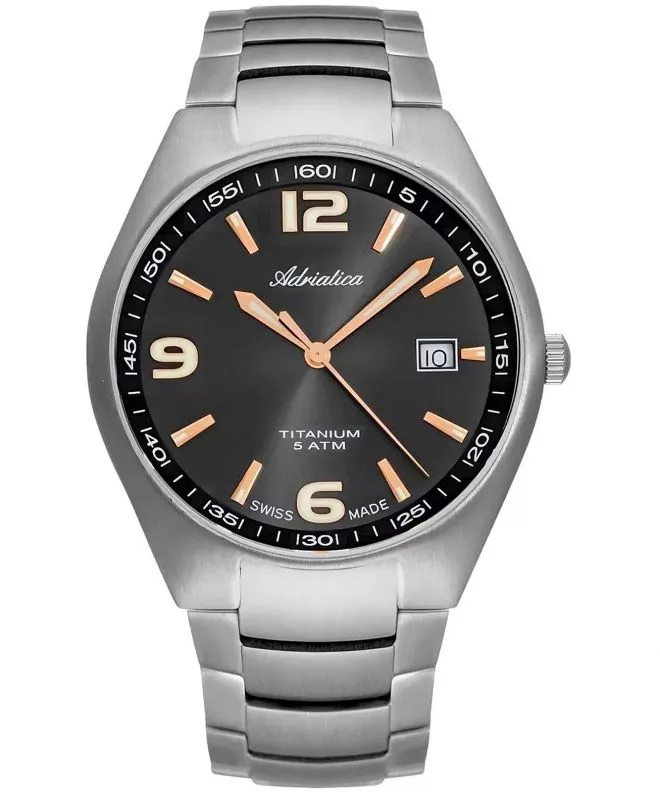 Годинник Чоловічий Adriatica Titanium A1069.41R6Q