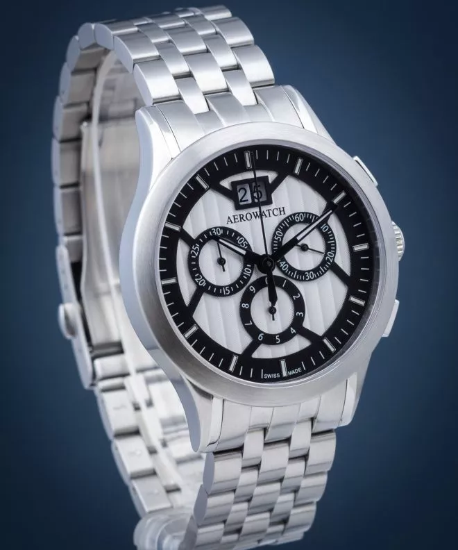 Годинник Чоловічий Aerowatch Les Grandes Classiques Chrono 80966-AA04-M