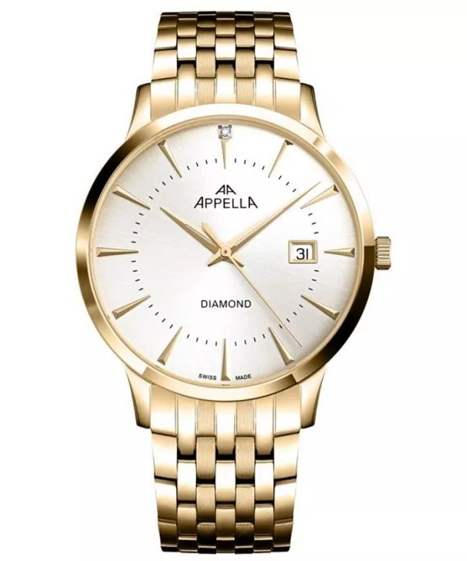 Годинник Чоловічий Appella Classic Diamond L12003.1193DQ