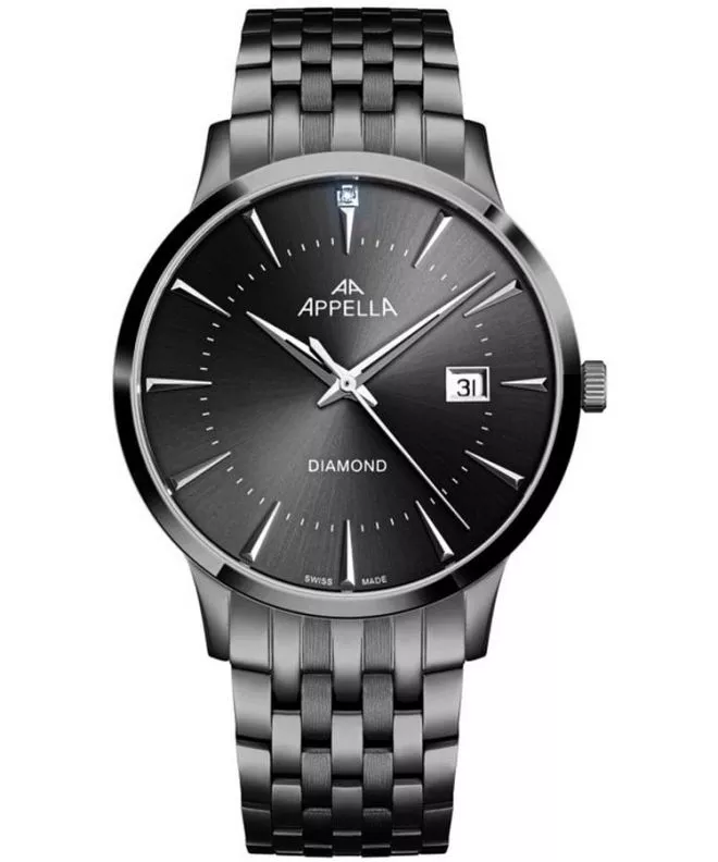 Годинник Чоловічий Appella Classic Diamond L12003.S196DQ