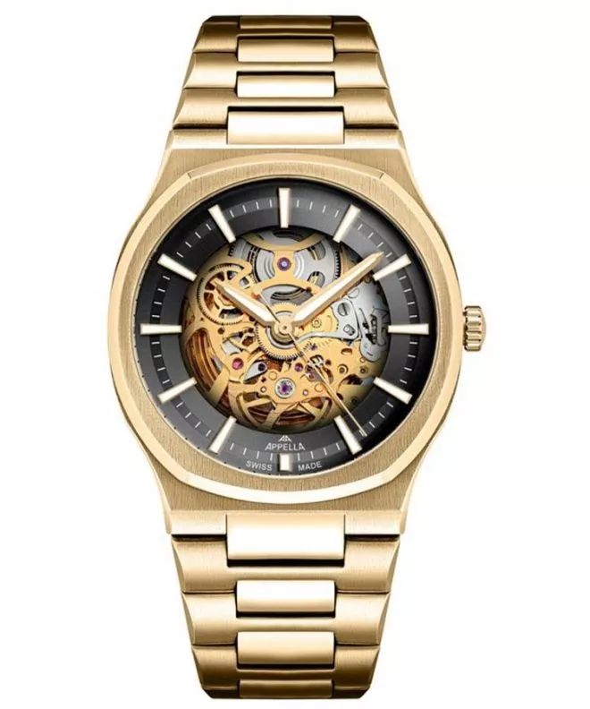 Годинник Чоловічий Appella Classic Skeleton Automatic L12006.1116AS