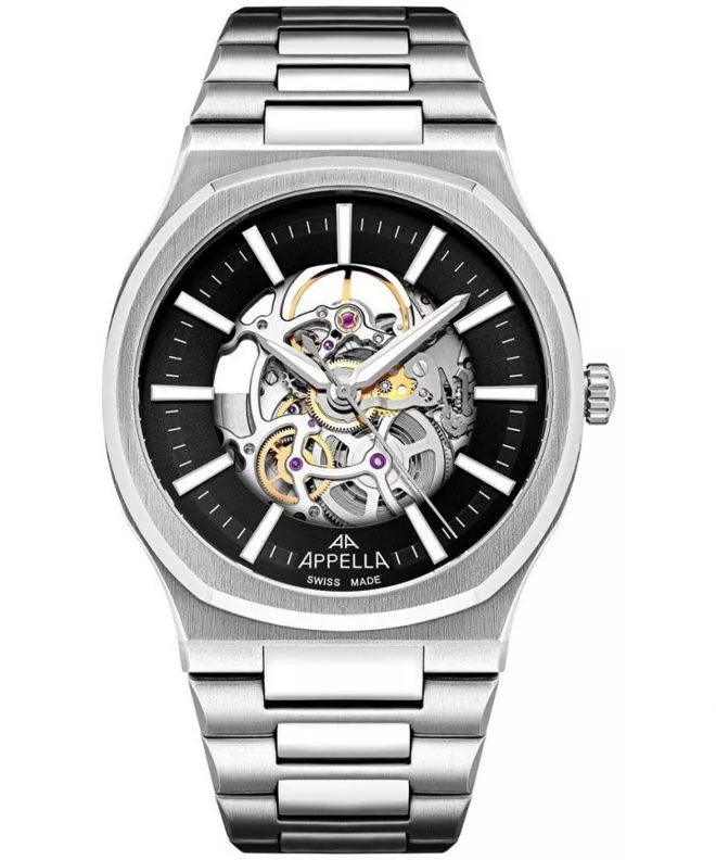 Годинник Чоловічий Appella Skeleton Automatic L12006.5114ASQ