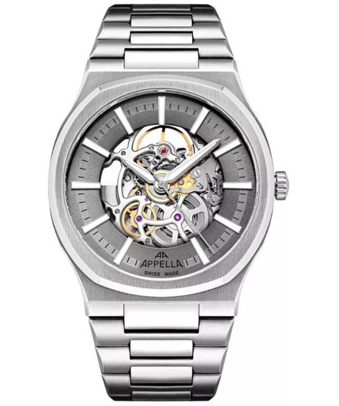 Годинник Чоловічий Appella Skeleton Automatic L12006.5117ASQ