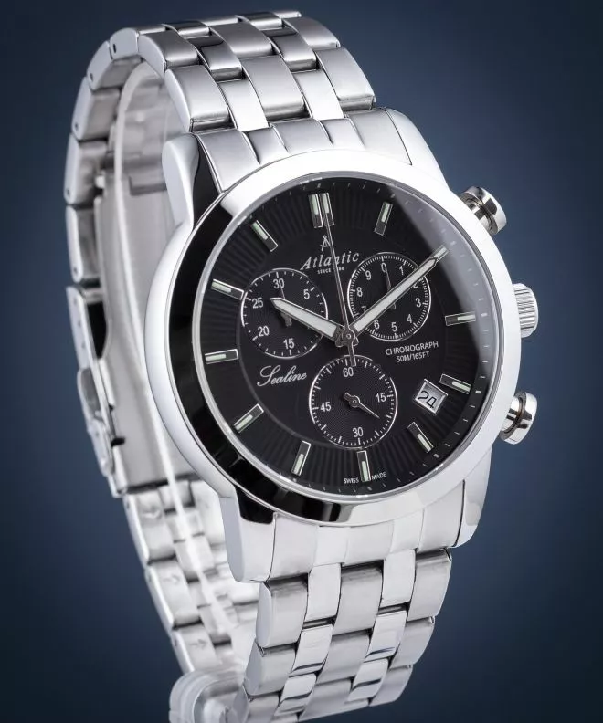 Годинник Чоловічий Atlantic Sealine Chronograph 62455.41.61