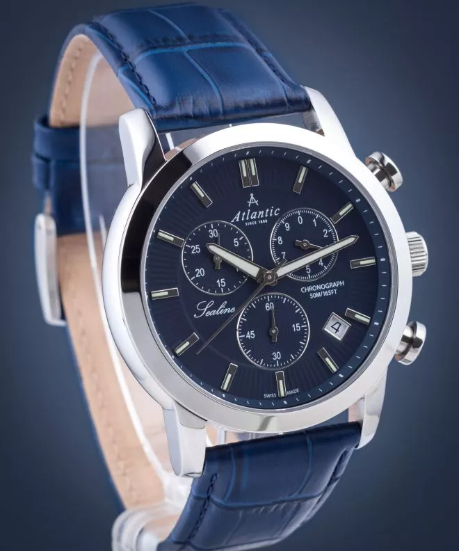 Годинник Чоловічий Atlantic Sealine Chronograph 62450.41.51