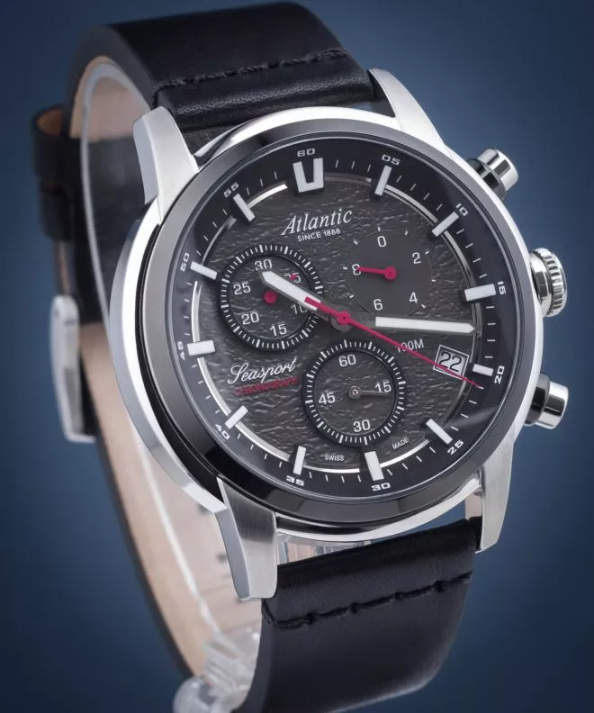 Годинник Чоловічий Atlantic Seasport Chronograph 87461.42.41