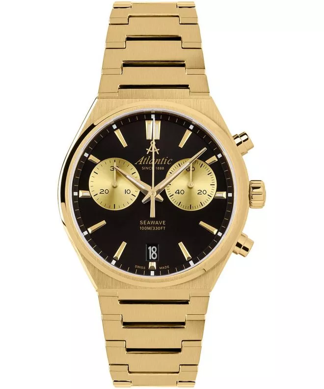 Годинник Чоловічий Atlantic Seawave Chronograph 58466.45.61