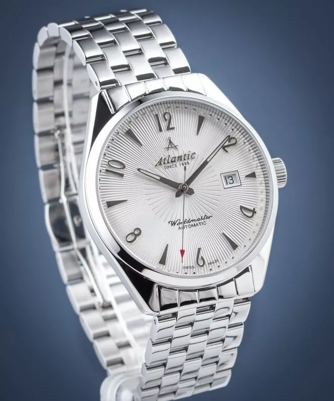 Годинник Чоловічий Atlantic Worldmaster Art Deco Automatic 51752.41.25SM