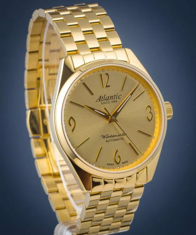 Годинник Чоловічий Atlantic Worldmaster Art Deco Automatic 51752.45.39GM