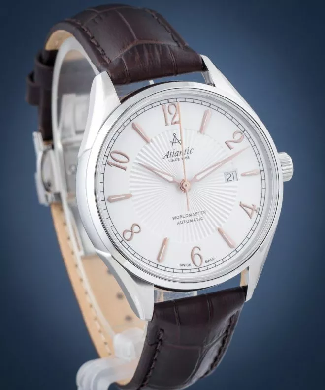 Годинник Чоловічий Atlantic Worldmaster Automatic 52759.41.25R