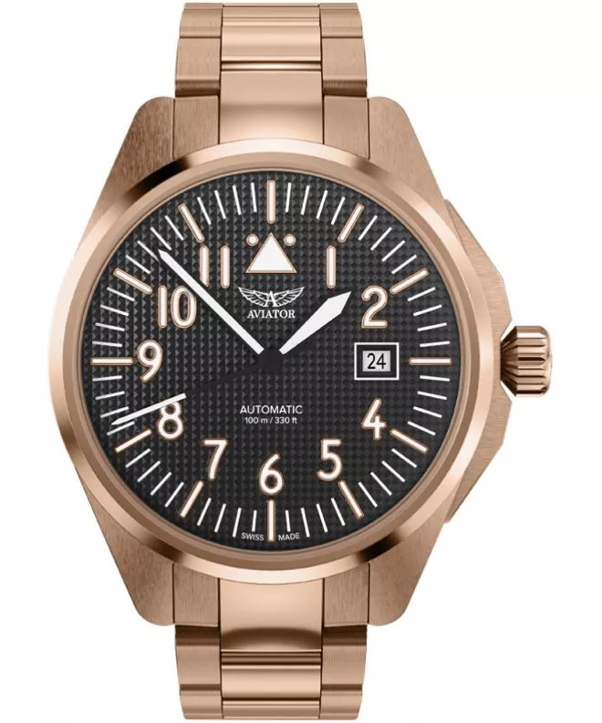 Годинник Чоловічий Aviator Airacobra 43 Automatic V.3.39.2.339.5