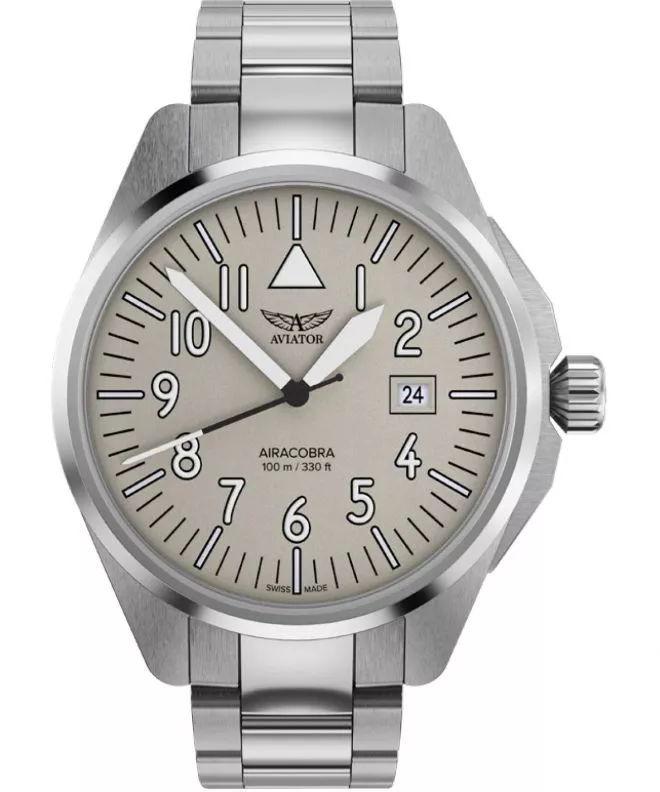 Годинник Чоловічий Aviator Airacobra 43 Type A V.1.38.0.320.5