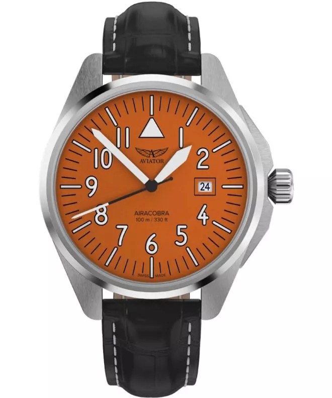 Годинник Чоловічий Aviator Airacobra 43 Type A V.1.38.0.321.4