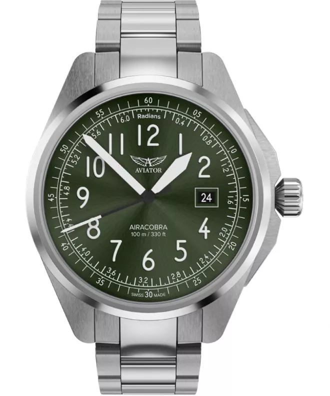 Годинник Чоловічий Aviator Airacobra 43 Type B V.1.38.0.324.5