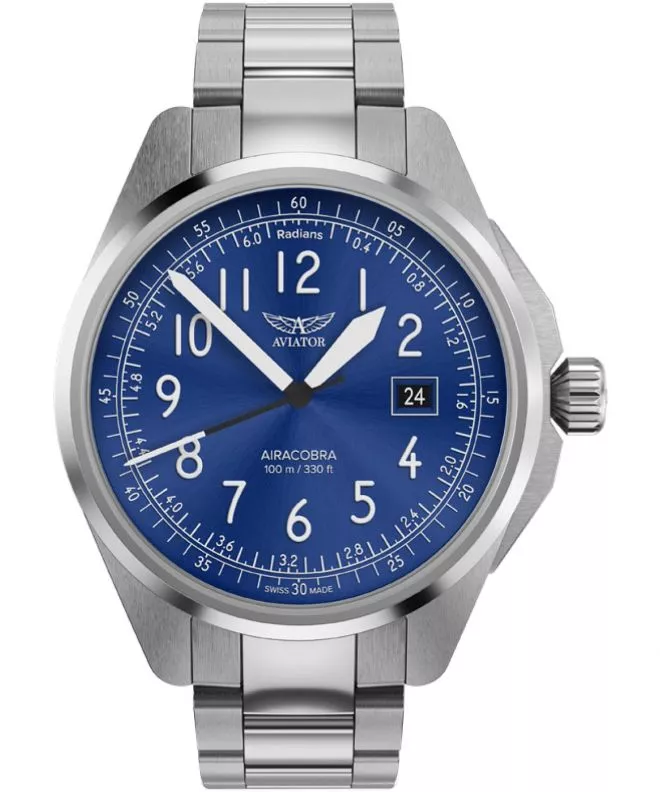 Годинник Чоловічий Aviator Airacobra 43 Type B V.1.38.0.325.5