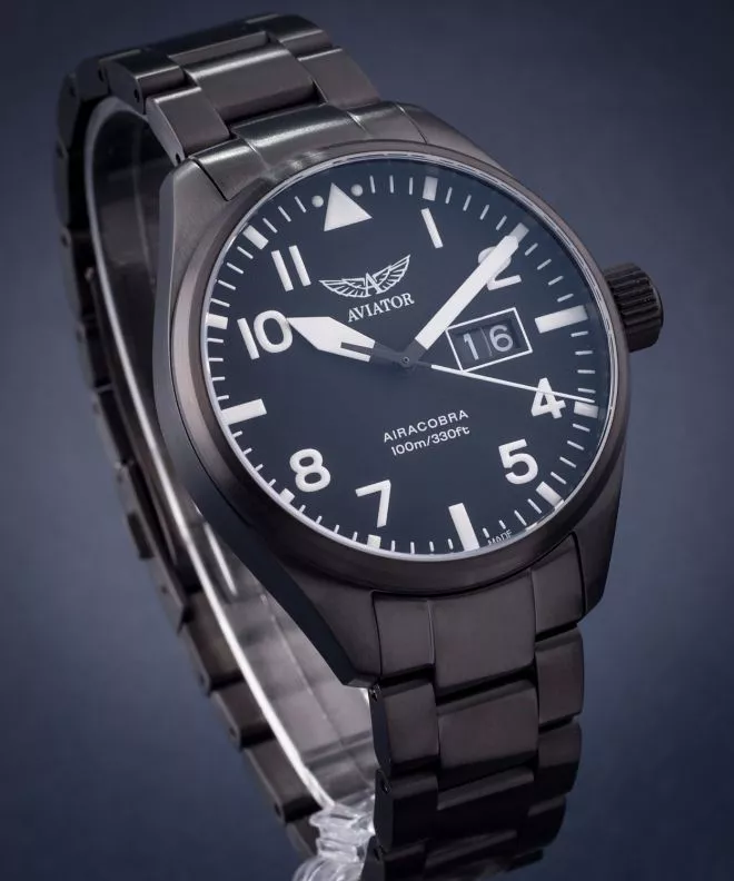 Годинник Чоловічий Aviator Airacobra P42 V.1.22.5.148.5