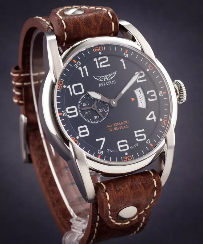 Годинник Чоловічий Aviator Bristol Bulldog Automatic V.3.18.0.100.4