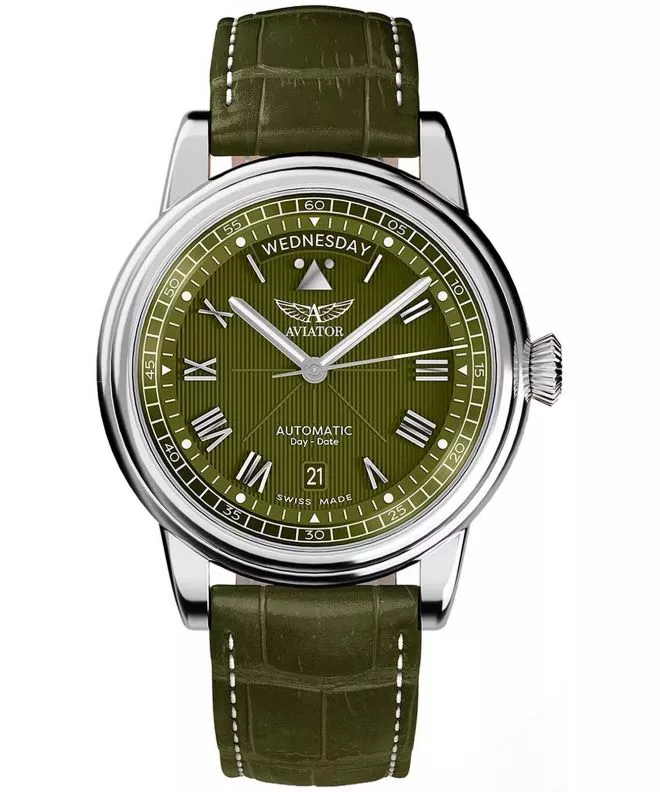 Годинник Чоловічий Aviator Douglas Day-Date V.3.35.0.278.4
