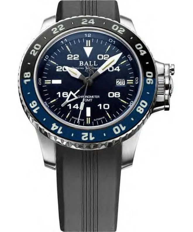Годинник Чоловічий Ball Engineer Hydrocarbon AeroGMT II Automatic Chronometer DG2018C-P10C-BE