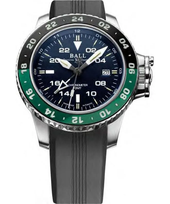 Годинник Чоловічий Ball Engineer Hydrocarbon AeroGMT II Automatic Chronometer DG2018C-P11C-BE