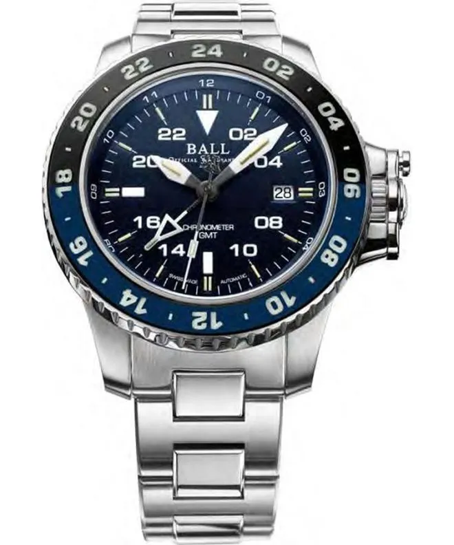 Годинник Чоловічий Ball Engineer Hydrocarbon AeroGMT II Automatic Chronometer DG2018C-S10C-BE