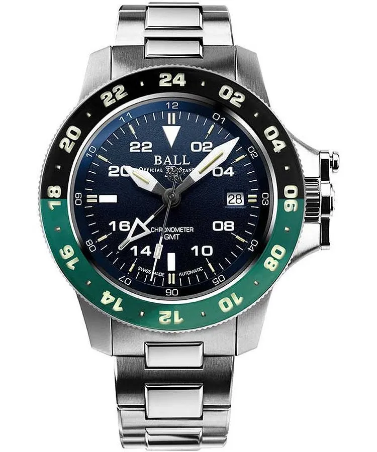 Годинник Чоловічий Ball Engineer Hydrocarbon AeroGMT II DG2118C-S11C-BE