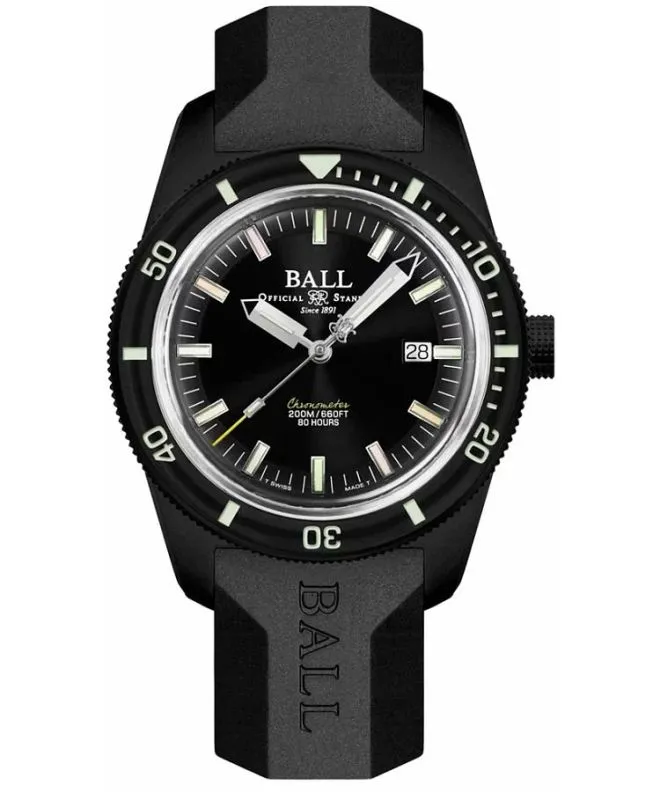 Годинник Чоловічий Ball Engineer II Skindiver Heritage Manufacture Chronometer Limited Edition DD3208B-P2C-BKR