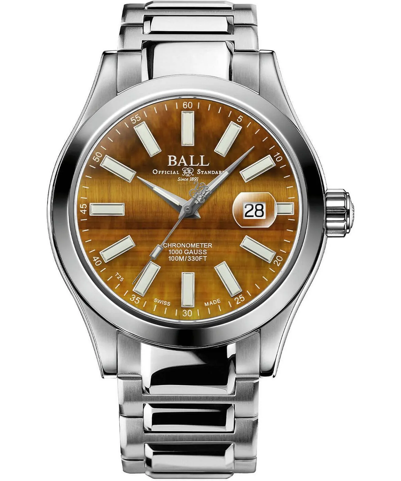 Годинник Чоловічий Ball Engineer III Bright Path Automatic Limited Edition NM9028C-S46CJ-YTE