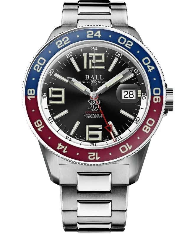Годинник Чоловічий Ball Engineer III Maverick GMT Chronometer Limited Edition DG3028C-S1CJ-BK