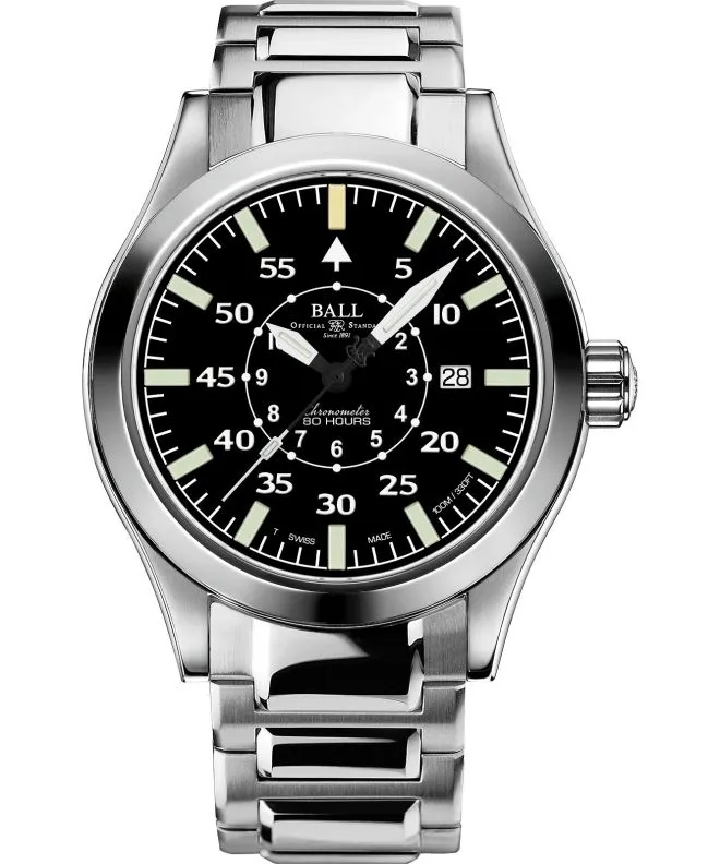 Годинник Чоловічий Ball Engineer M Normandy Automatic Chronometer Limited Edition NM2128C-S4C-BK