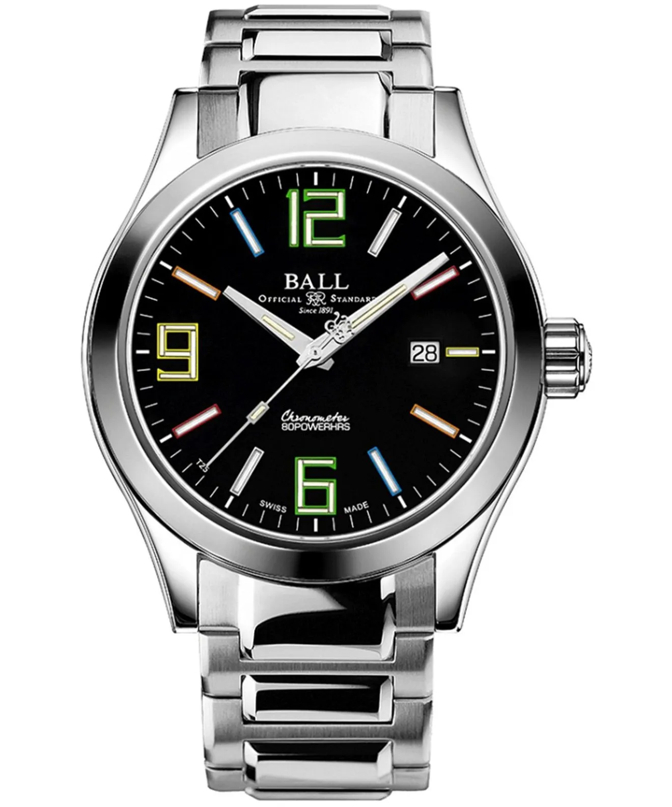 Годинник Чоловічий Ball Engineer M Pioneer II 43 mm Automatic Limited Edition NM2128C-S3CJ-BKR