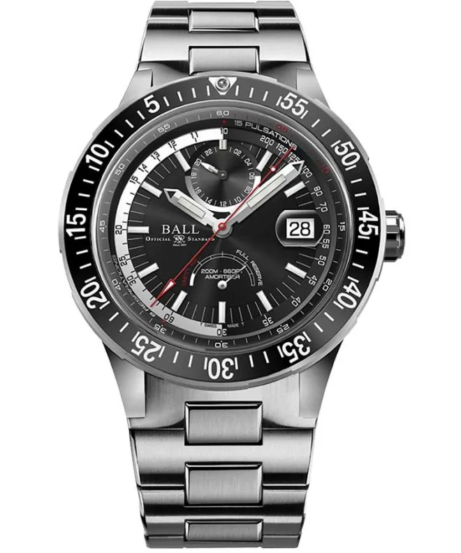 Годинник Чоловічий Ball Roadmaster First Responder With Rotor-Lock 41 mm Automatic Limited Edition GM3180B-S2-BK