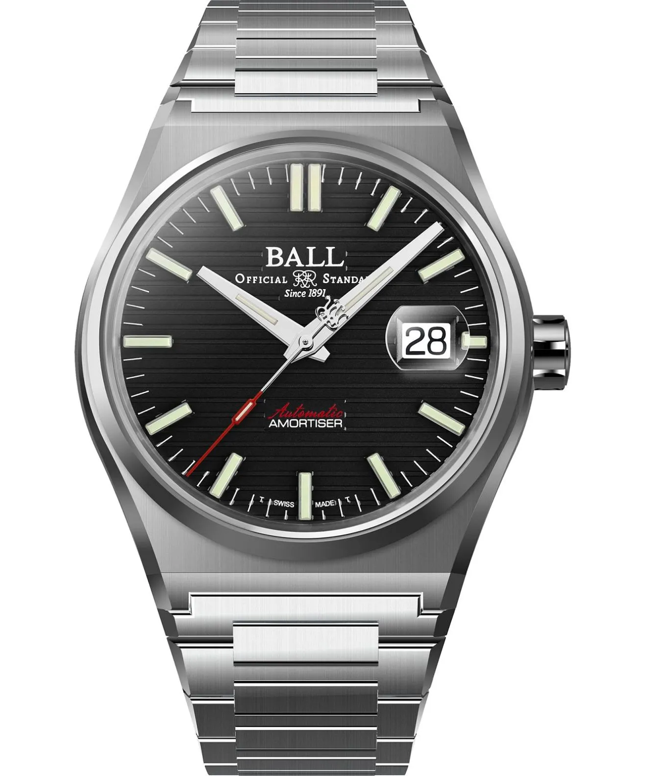 Годинник Чоловічий Ball Roadmaster Perseverer Automatic Limited Edition NM9050C-S1-BK