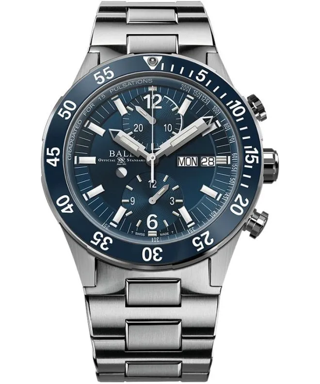 Годинник Чоловічий Ball Roadmaster Rescue Chronograph Limited Edition DC3030C-S1-BE