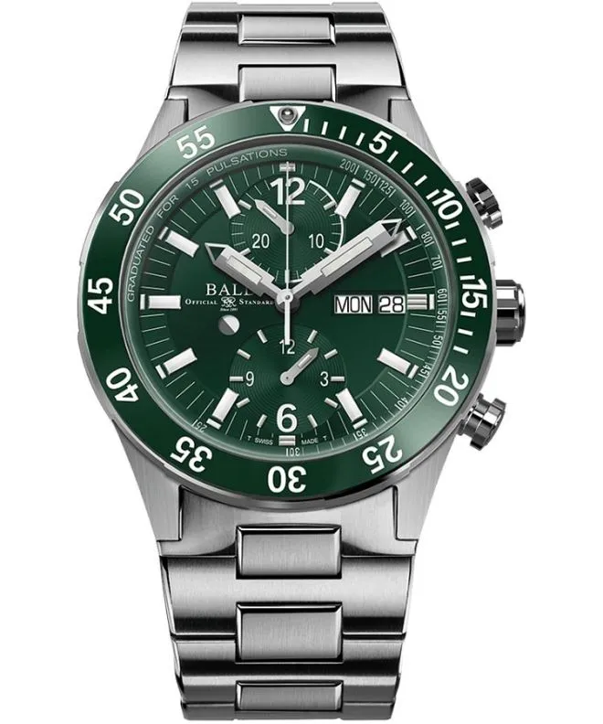 Годинник Чоловічий Ball Roadmaster Rescue Chronograph Limited Edition DC3030C-S2-GR