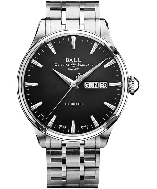 Годинник Чоловічий Ball Trainmaster Eternity NM2080D-S1J-BK
