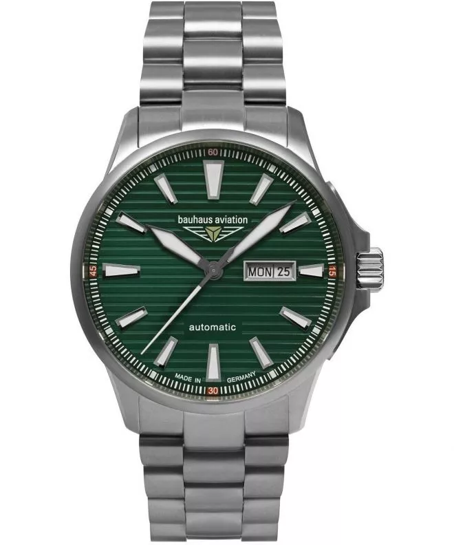 Годинник Чоловічий Bauhaus Aviation Titanium Automatic 2862M-4