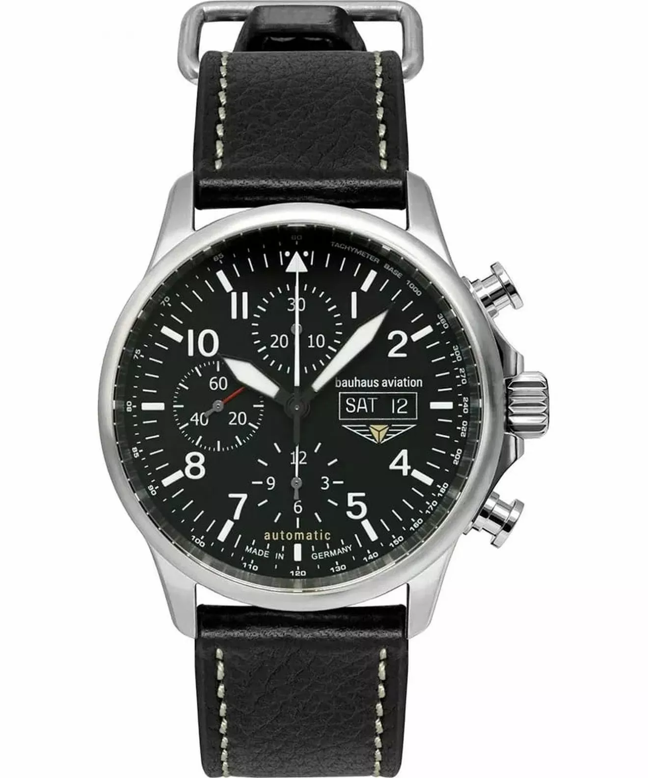Годинник Чоловічий Bauhaus Aviation Tornado Automatic Chronograph 2724-2