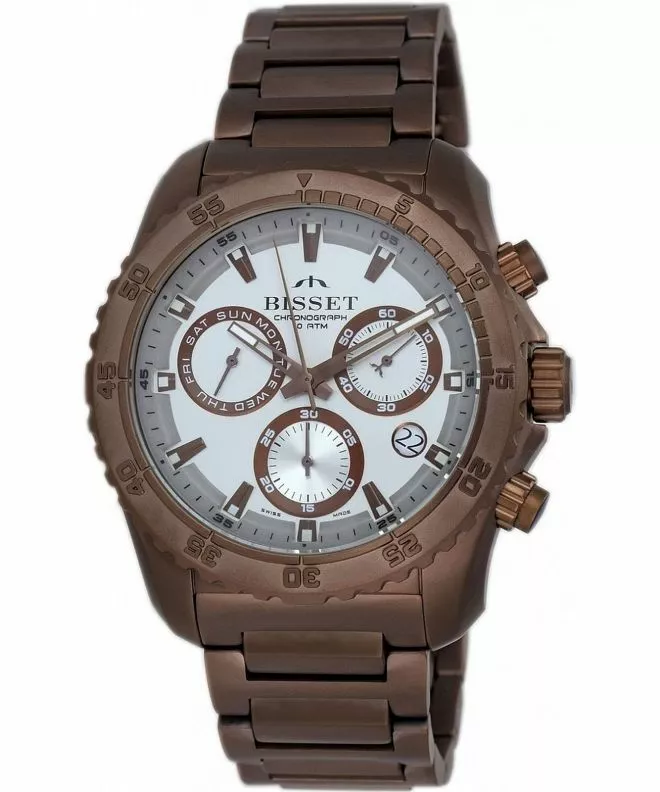 Годинник Чоловічий Bisset Titanium Chrono BSDF16VISY10BX