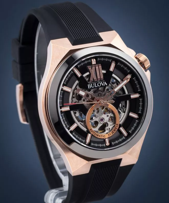 Годинник Чоловічий Bulova Classic Skeleton Automatic 98A177