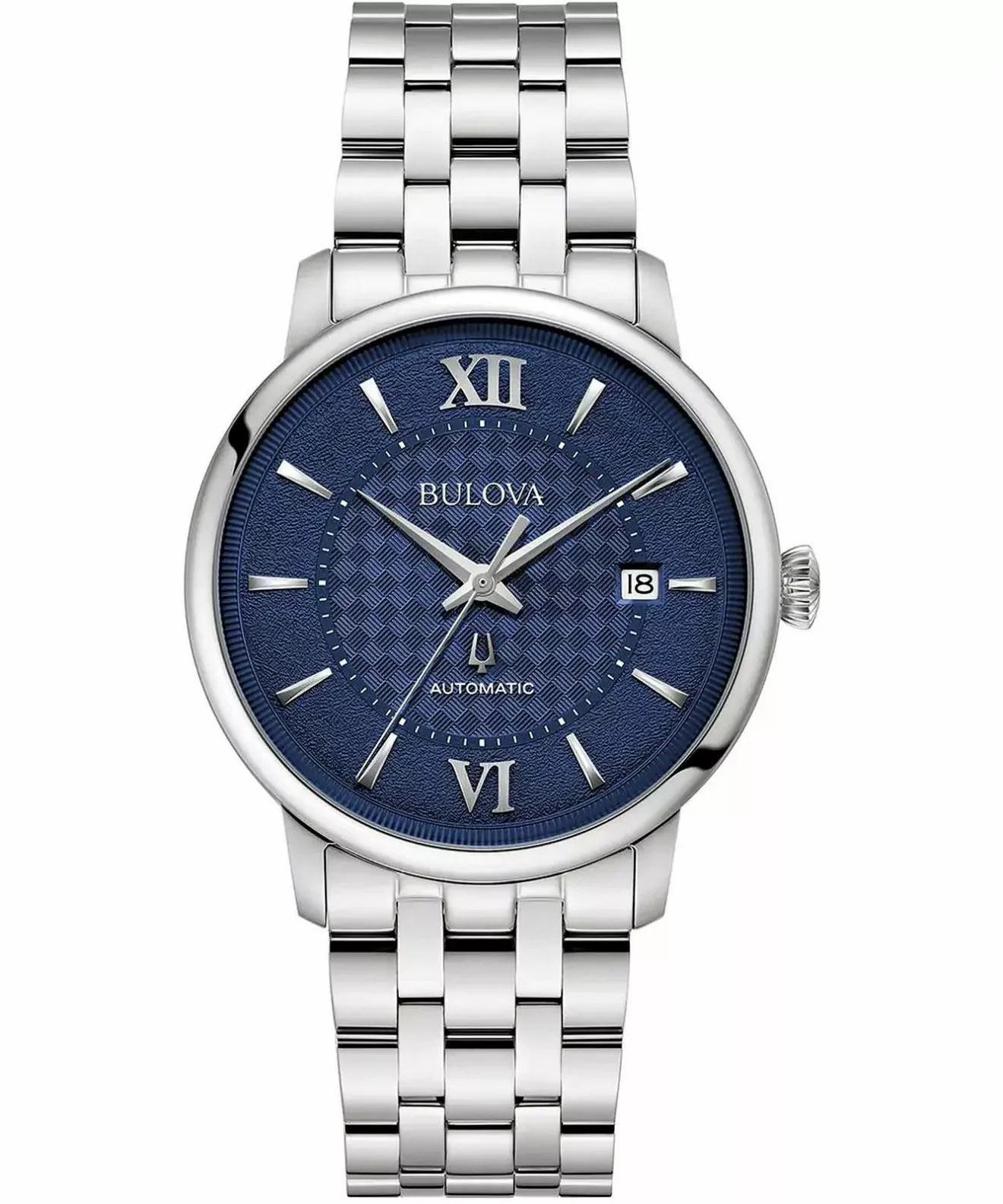 Годинник Чоловічий Bulova Hudson Automatic 96B447