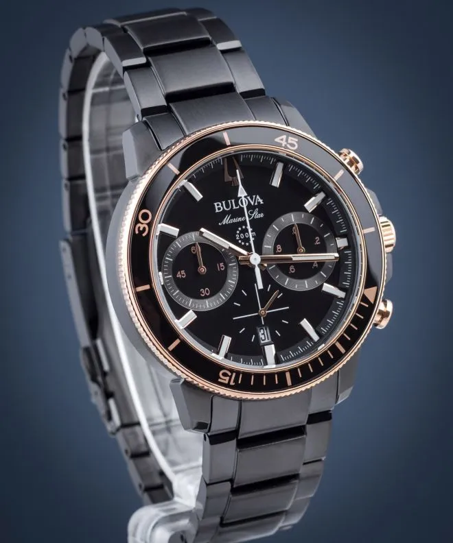 Годинник Чоловічий Bulova Marine Star Chronograph 98B302
