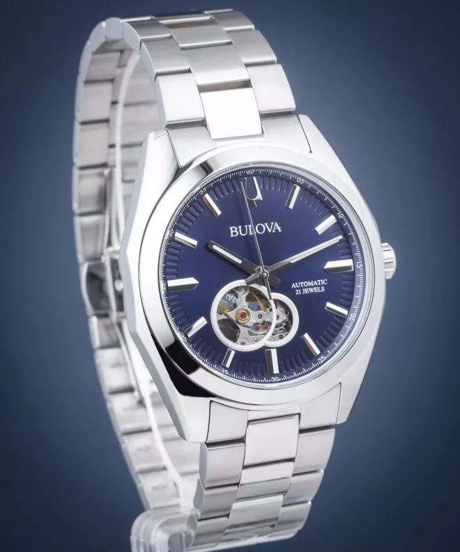 Годинник Чоловічий Bulova Surveyor Open Heart Automatic 96A275