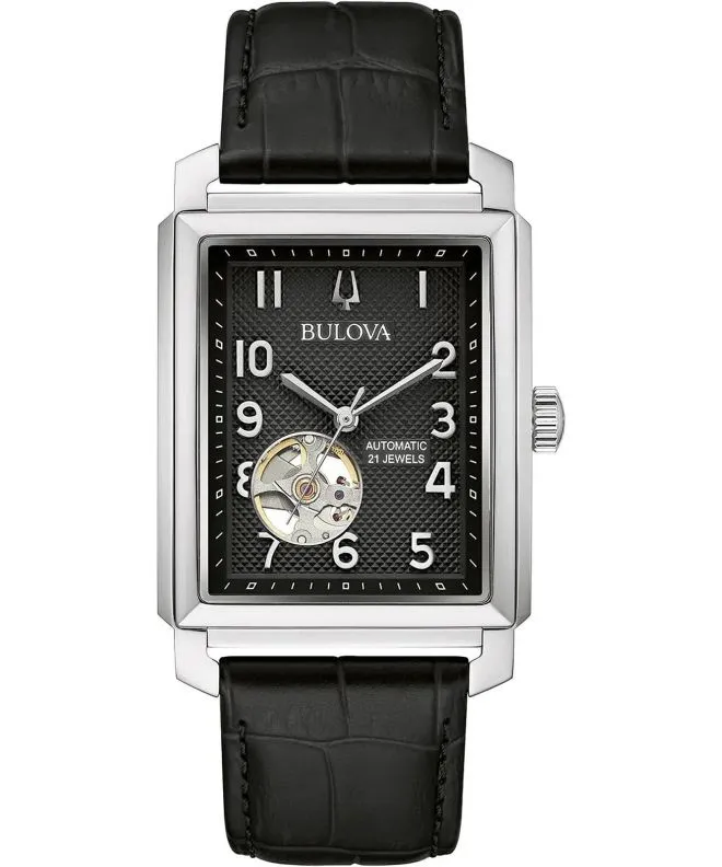 Годинник Чоловічий Bulova Sutton Automatic Open-Heart 96A269