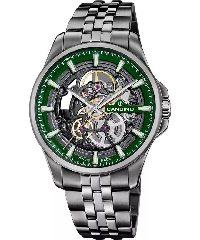Годинник Чоловічий Candino Classic Skeleton Automatic C4782/2