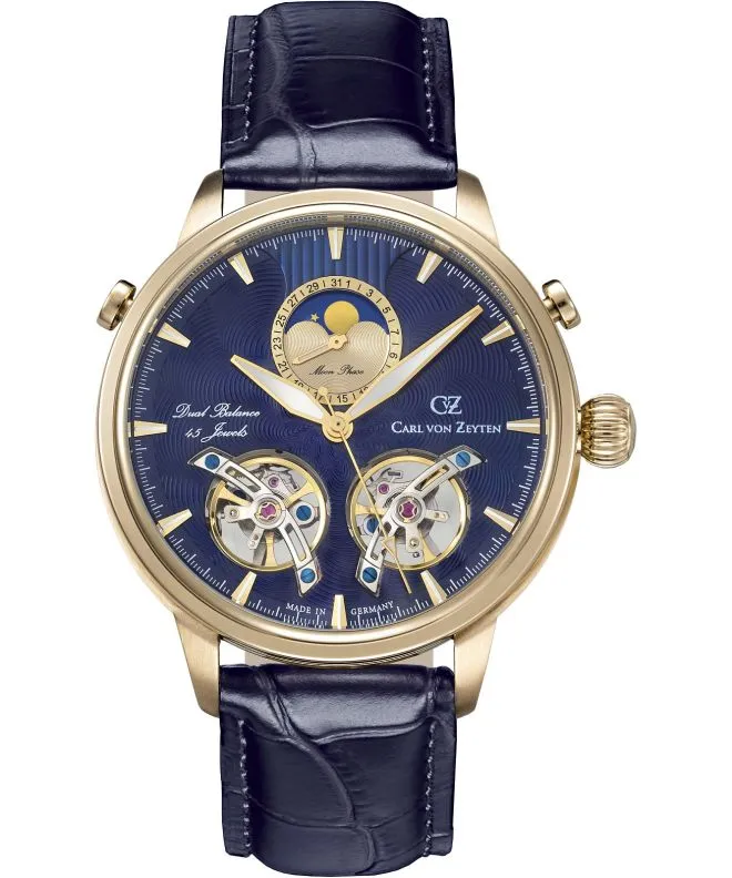 Годинник Чоловічий Carl von Zeyten Durbach Twin Balance Automatic CVZ0060GBLS